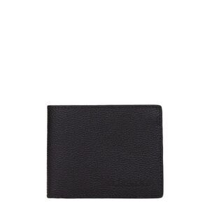 Testoni Black Leather Men's Wallet